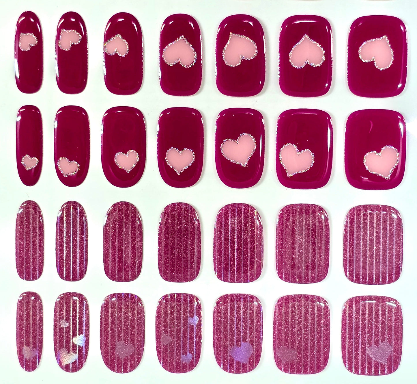 Red Flag – Gel nail strips