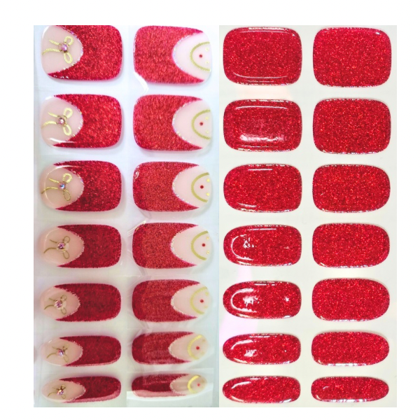 Crimson Heirloom – Gel nail strips