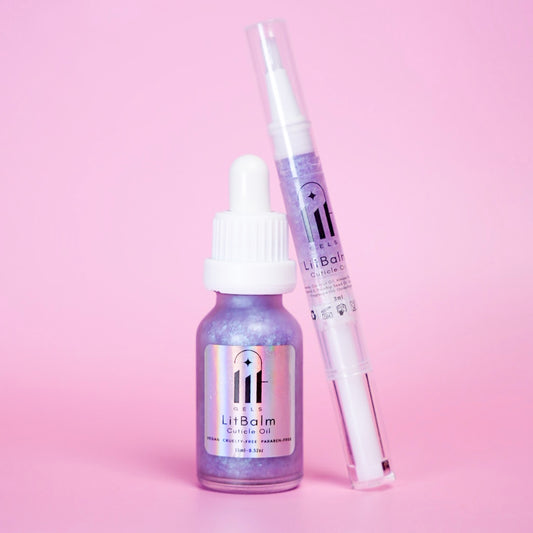 Lit Balm Cuticle Serum Dropper Bottle (15ml)