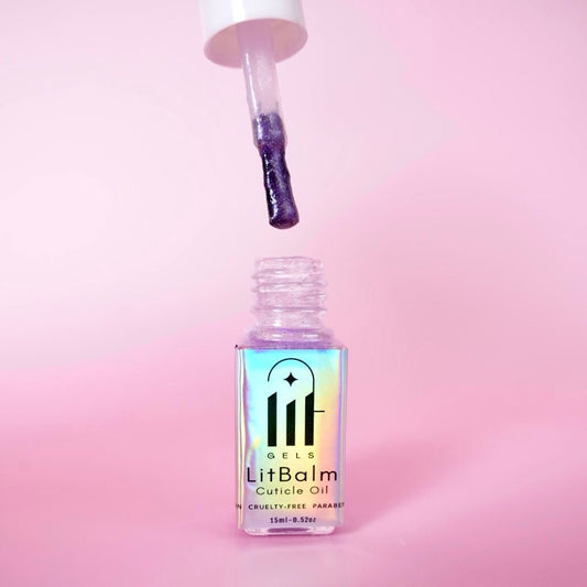 Lit Balm Cuticle Serum Brush (5mL)
