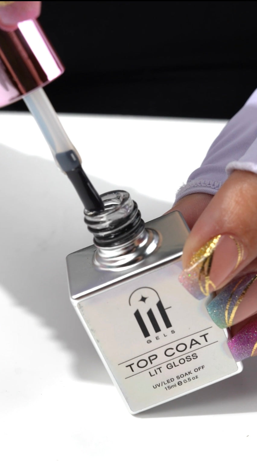 HEMA-free Lit Gloss Top Coat