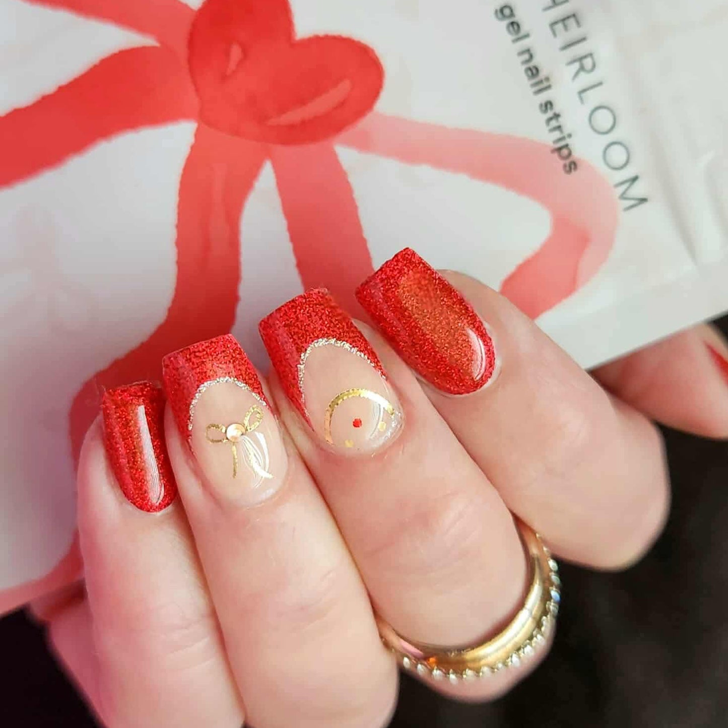 Crimson Heirloom – Gel nail strips