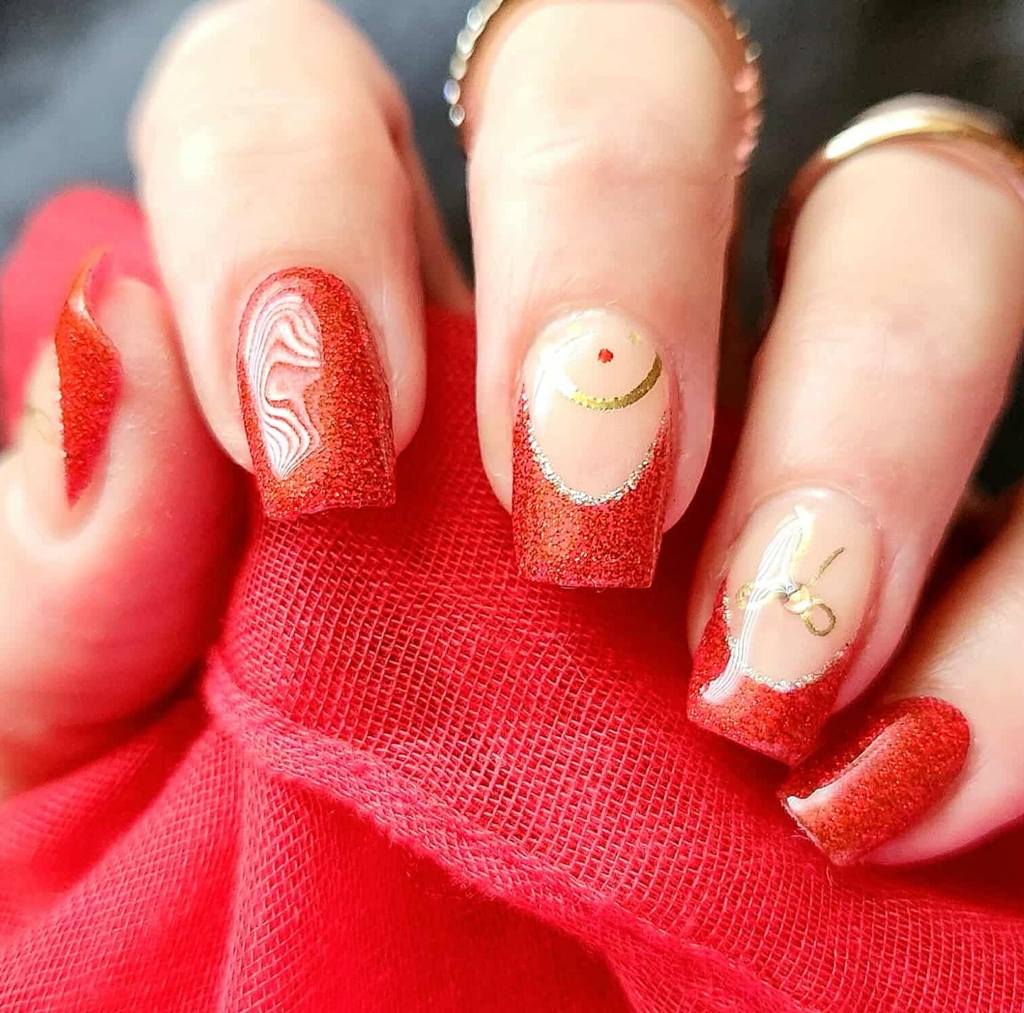 Crimson Heirloom – Gel nail strips