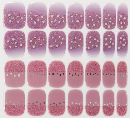 Blush Dust - Gel Nail Strips